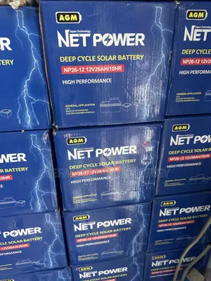 26Ah .12 v Netpower Deep Dry Cell Battery