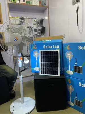 Rechargeable Solar Fan