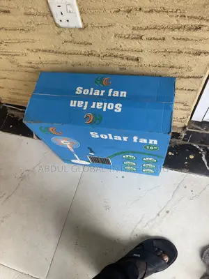 Rechargeable Solar Fan