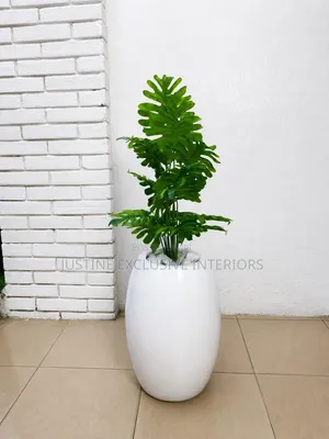 Artificial Palm Tree & Vase