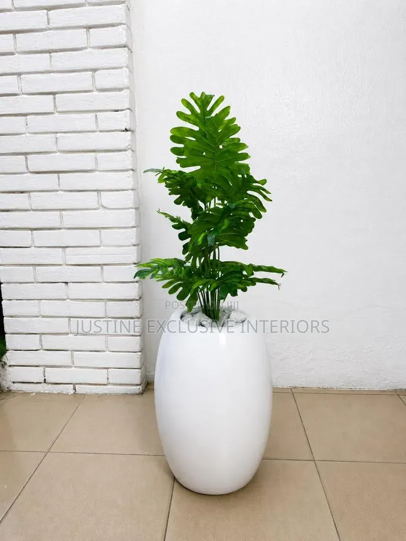 Artificial Palm Tree & Vase