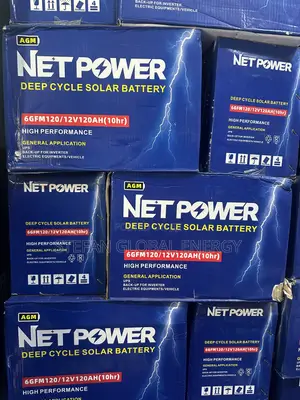 120Ah .12v Net Power Deep Cycle Dry Cell Battery