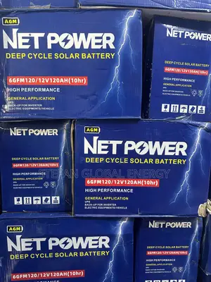 120Ah .12v Net Power Deep Cycle Dry Cell Battery