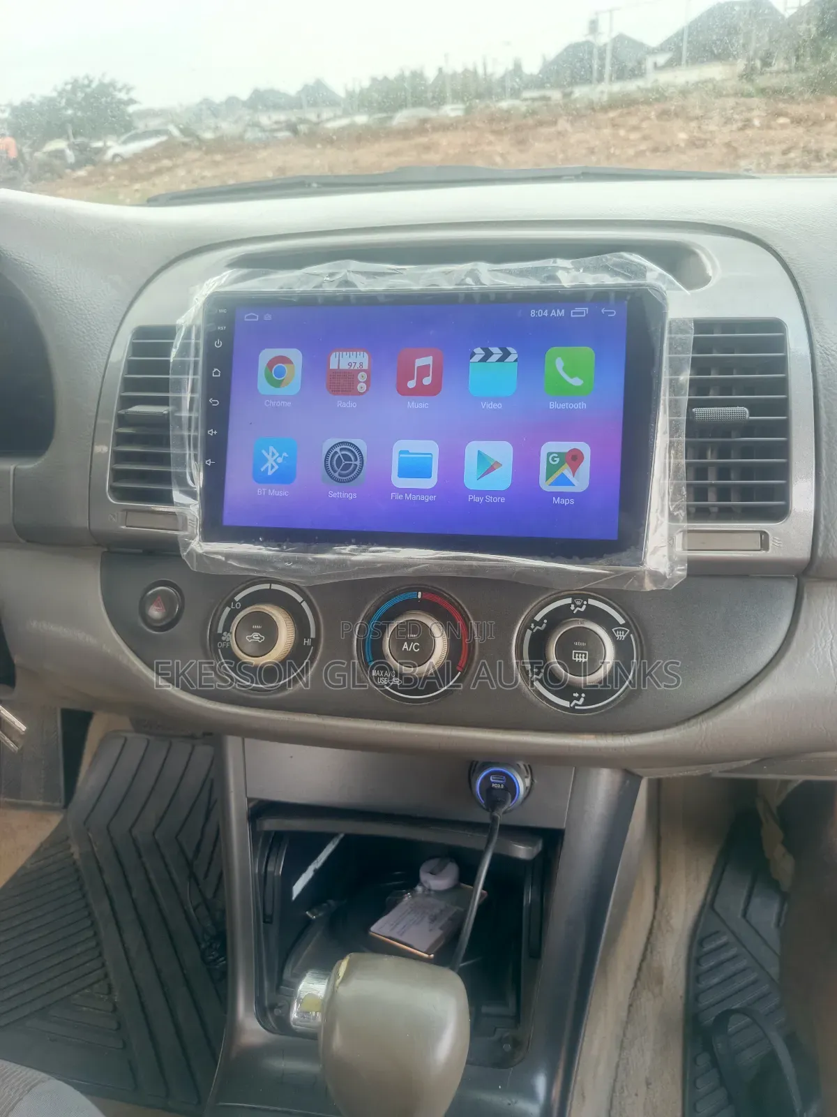 Android Screen for Toyota Camry 2004-2006 Model With Reverse Camera
