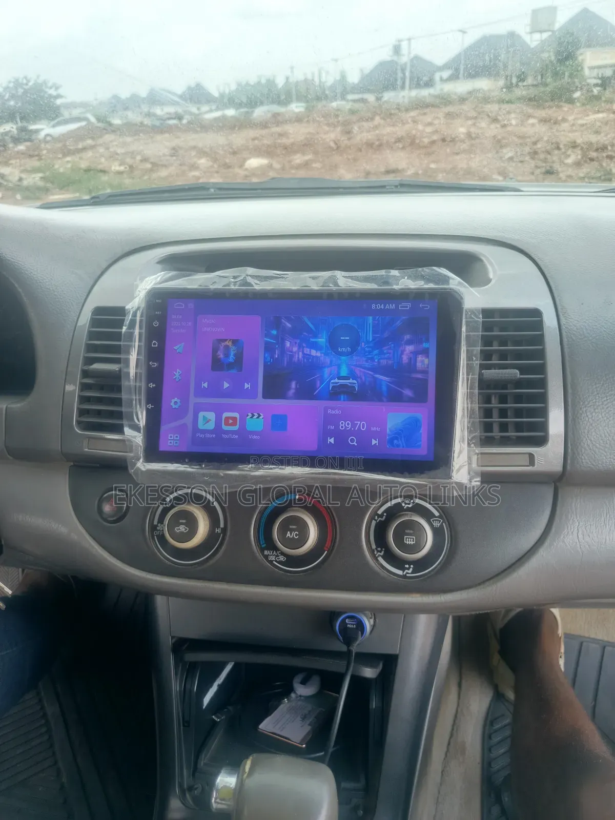 Android Screen for Toyota Camry 2004-2006 Model With Reverse Camera