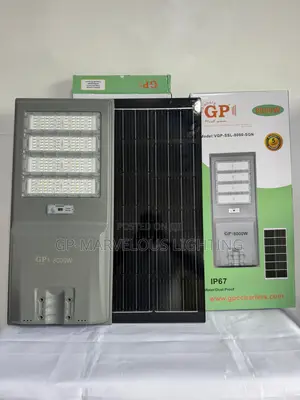 8000watt Industrial Solar Street Light Steady Brightness