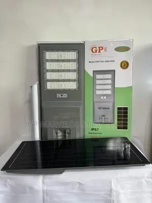 8000watt Industrial Solar Street Light Steady Brightness