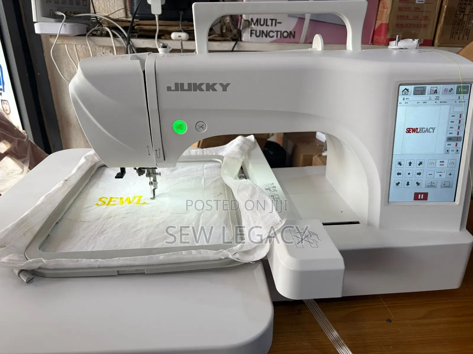 Table Top Embroidery Machine