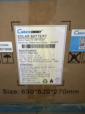 5kwh .48v Cworth Energy Littium Battery