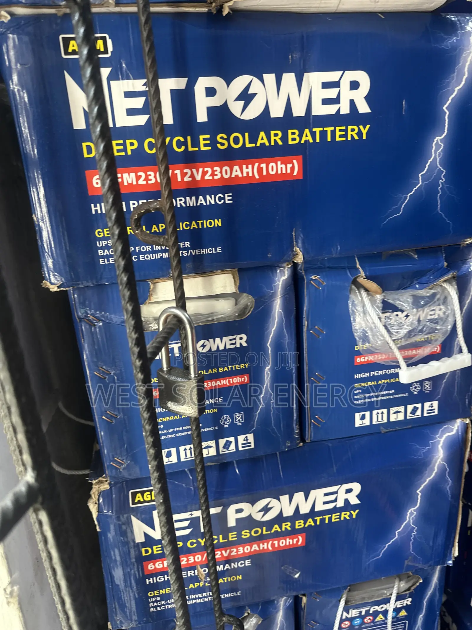230Ah 12V Net Power Dry Cell Battery
