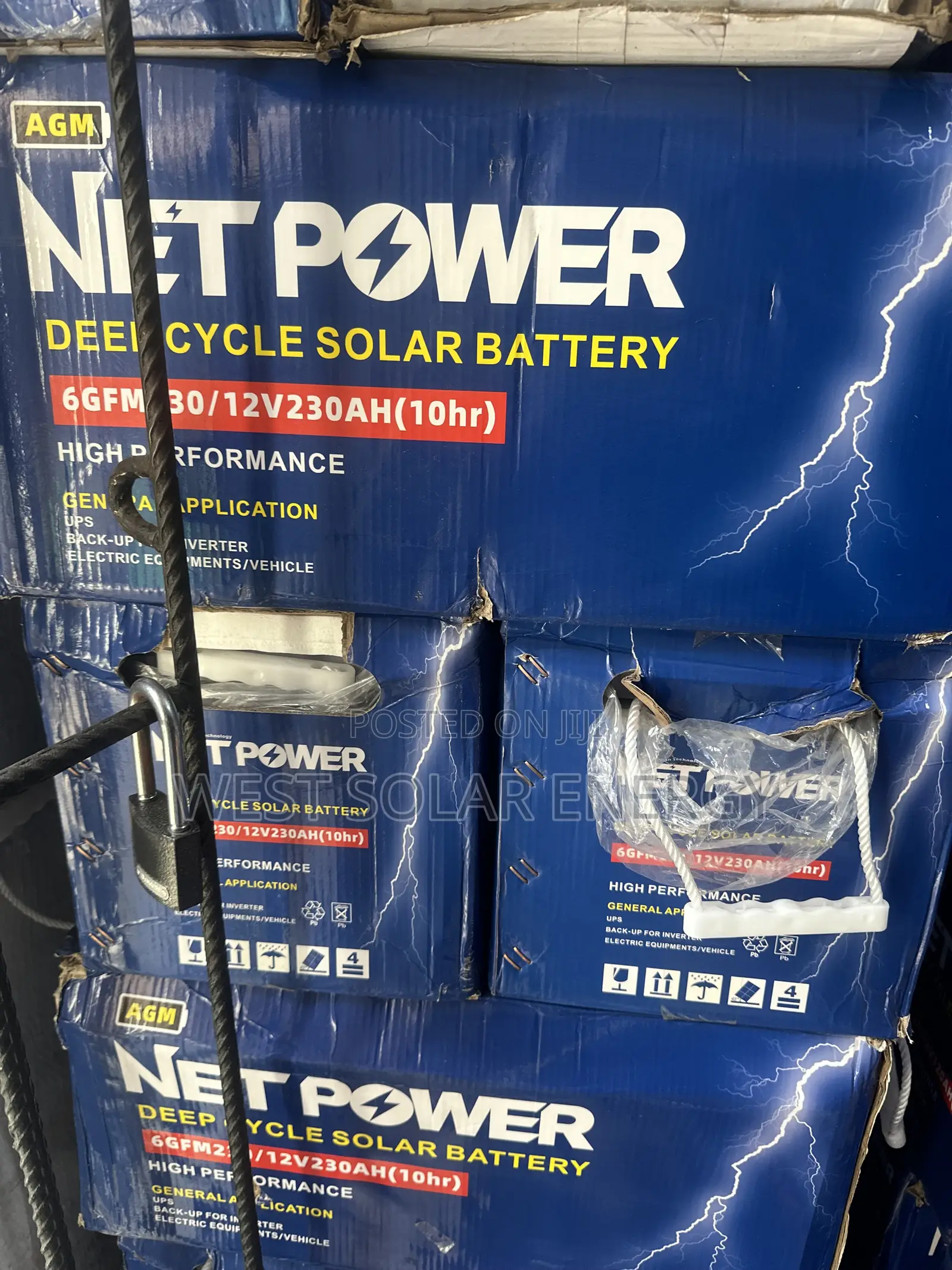 230Ah 12V Net Power Dry Cell Battery