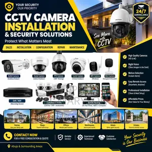 CCTV Installation & Repair Services — Abuja