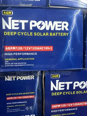 120Ah 12V Net Power Dry Cell Battery