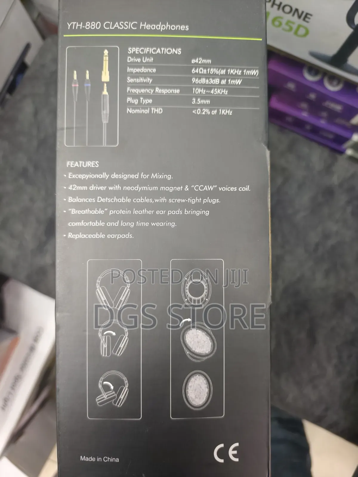 Yo Tronics Yth 880 Classic Wired Headphone