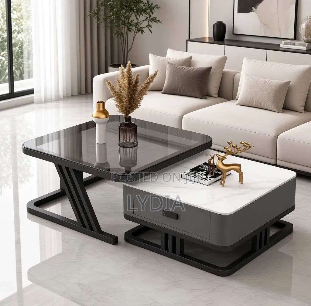 Mable+glass Center Table