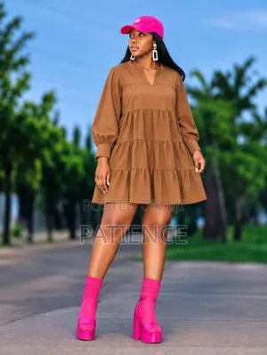 Casual Layered Grown