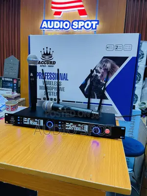 Accurd Xpro-9800 Professional Dual Handheld Digital Wireless Microphon