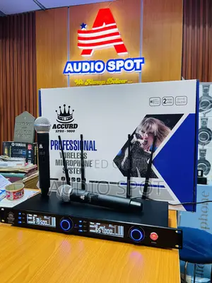 Accurd Xpro-9800 Professional Dual Handheld Digital Wireless Microphon