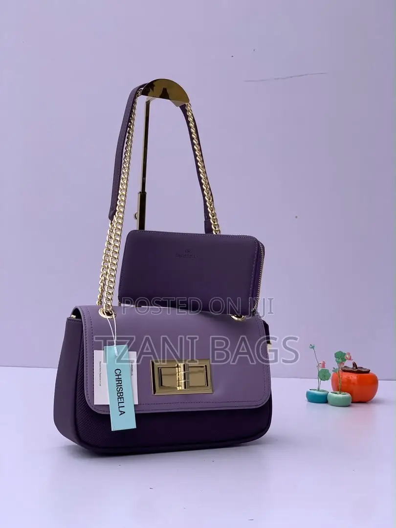 Chrisbella Trendy Flap Chain Shoulder Bag