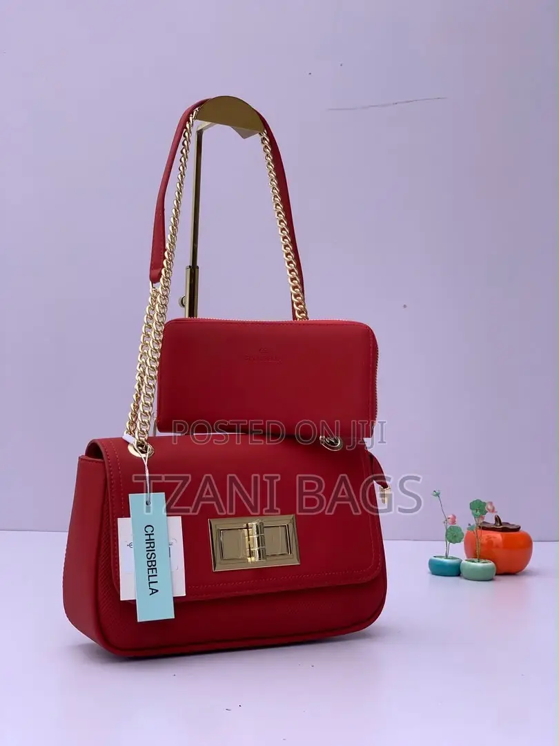 Chrisbella Trendy Flap Chain Shoulder Bag