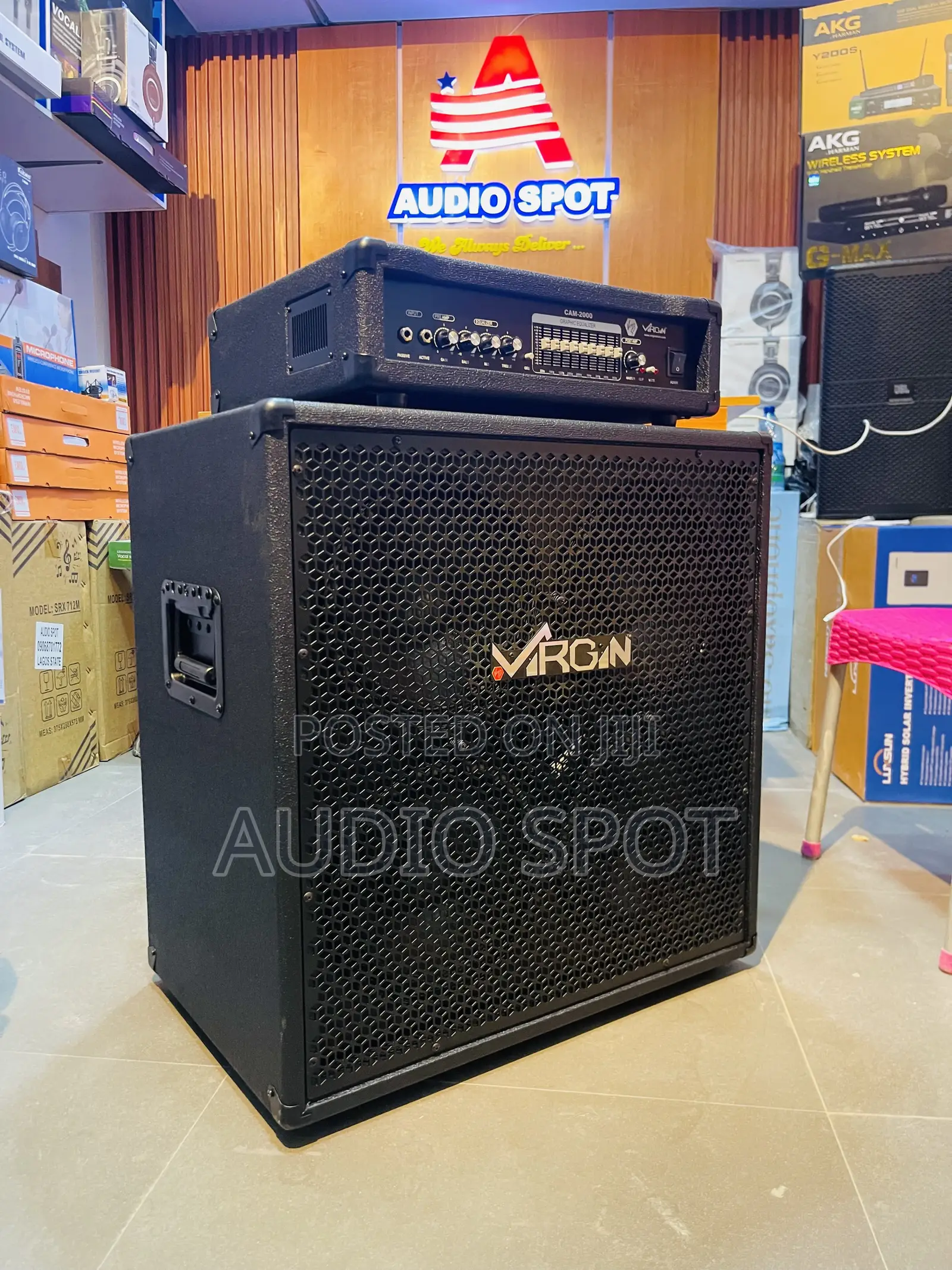 Virgin Cobra 4 in 1 /Cam-2000 Professional Bass Combo