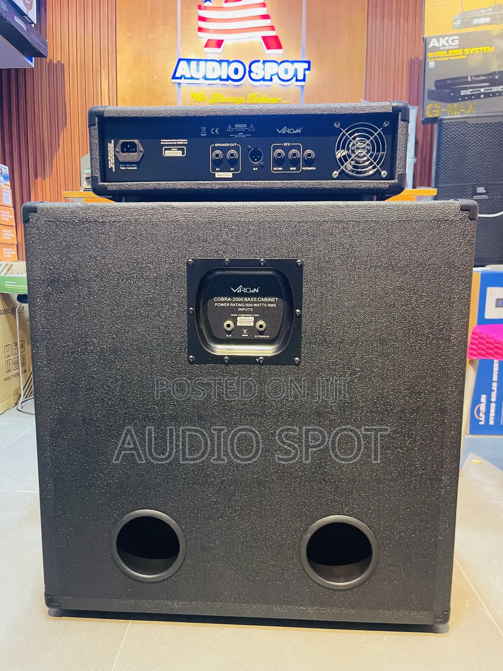 Virgin Cobra 4 in 1 /Cam-2000 Professional Bass Combo