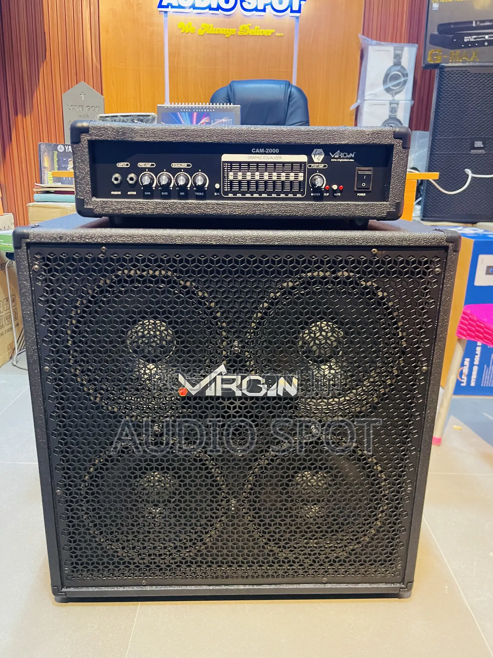 Virgin Cobra 4 in 1 /Cam-2000 Professional Bass Combo