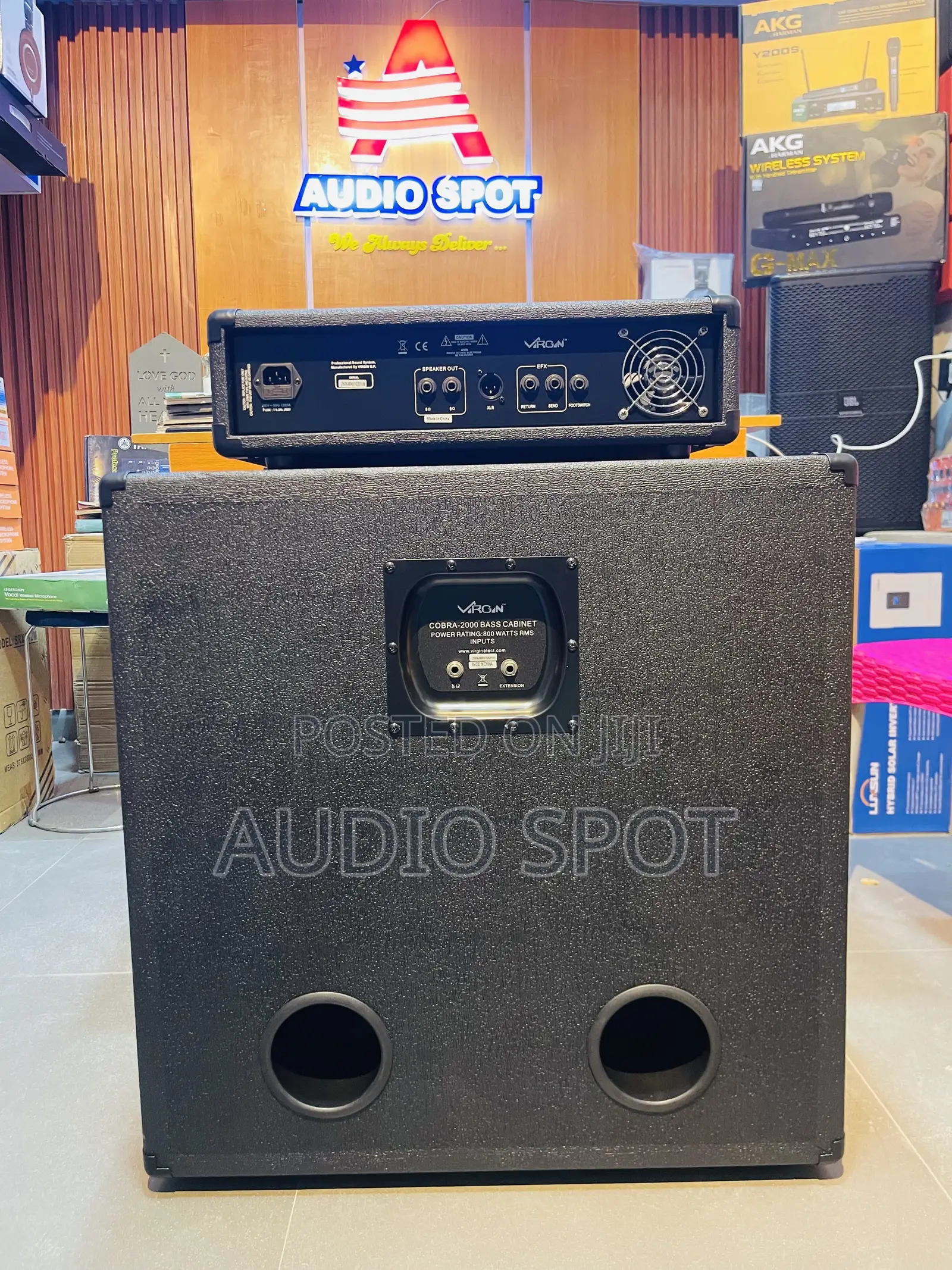 Virgin Cobra 4 in 1 /Cam-2000 Professional Bass Combo