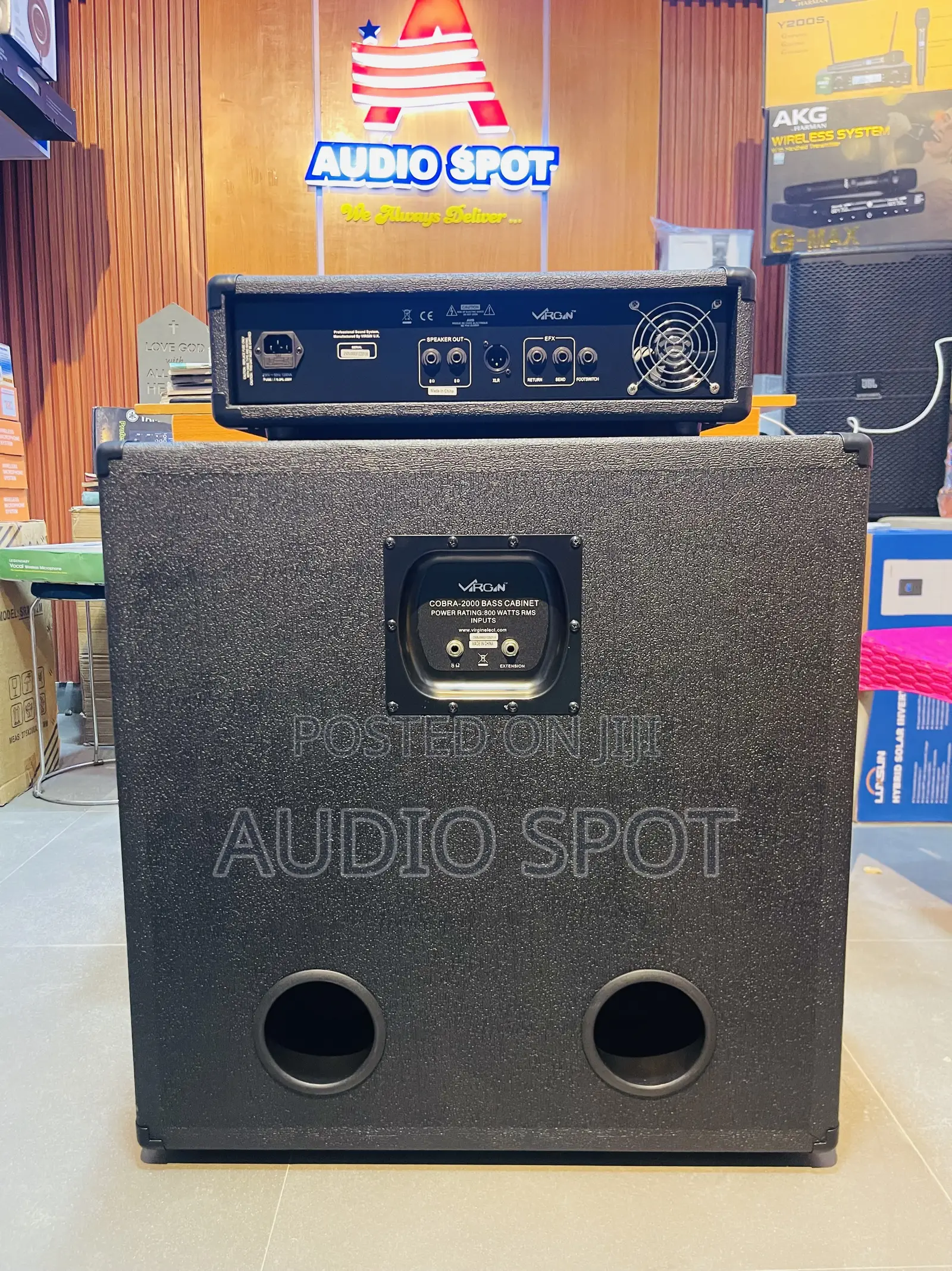 Virgin Cobra 4 in 1 /Cam-2000 Professional Bass Combo