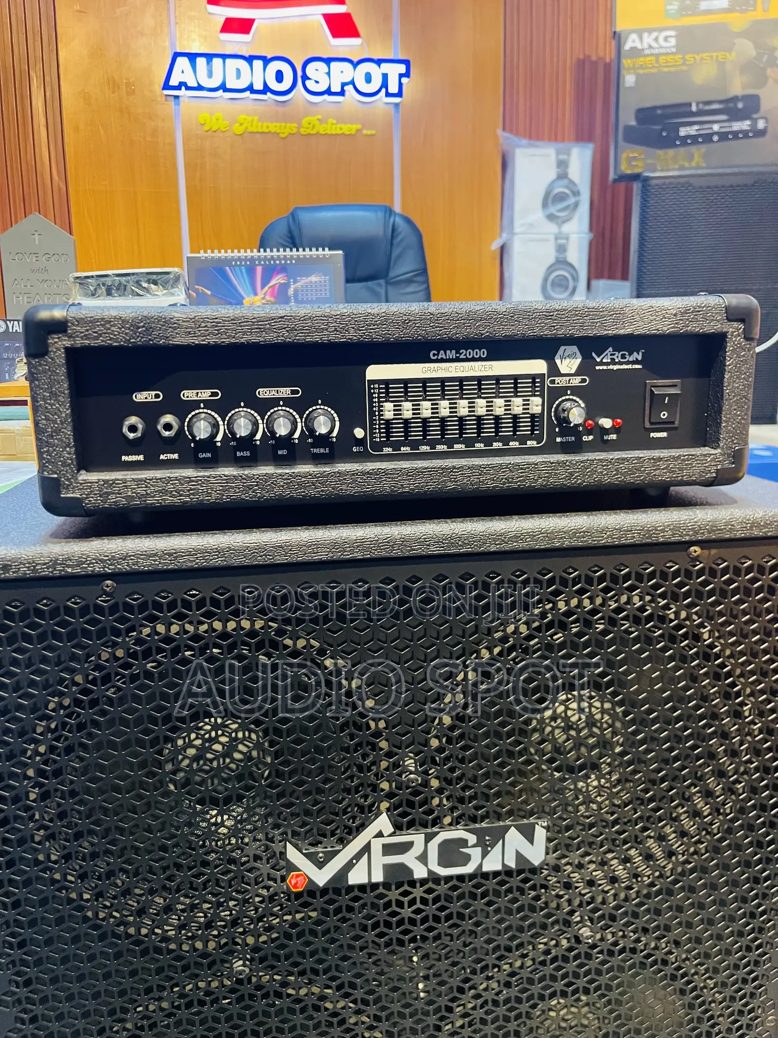 Virgin Cobra 4 in 1 /Cam-2000 Professional Bass Combo
