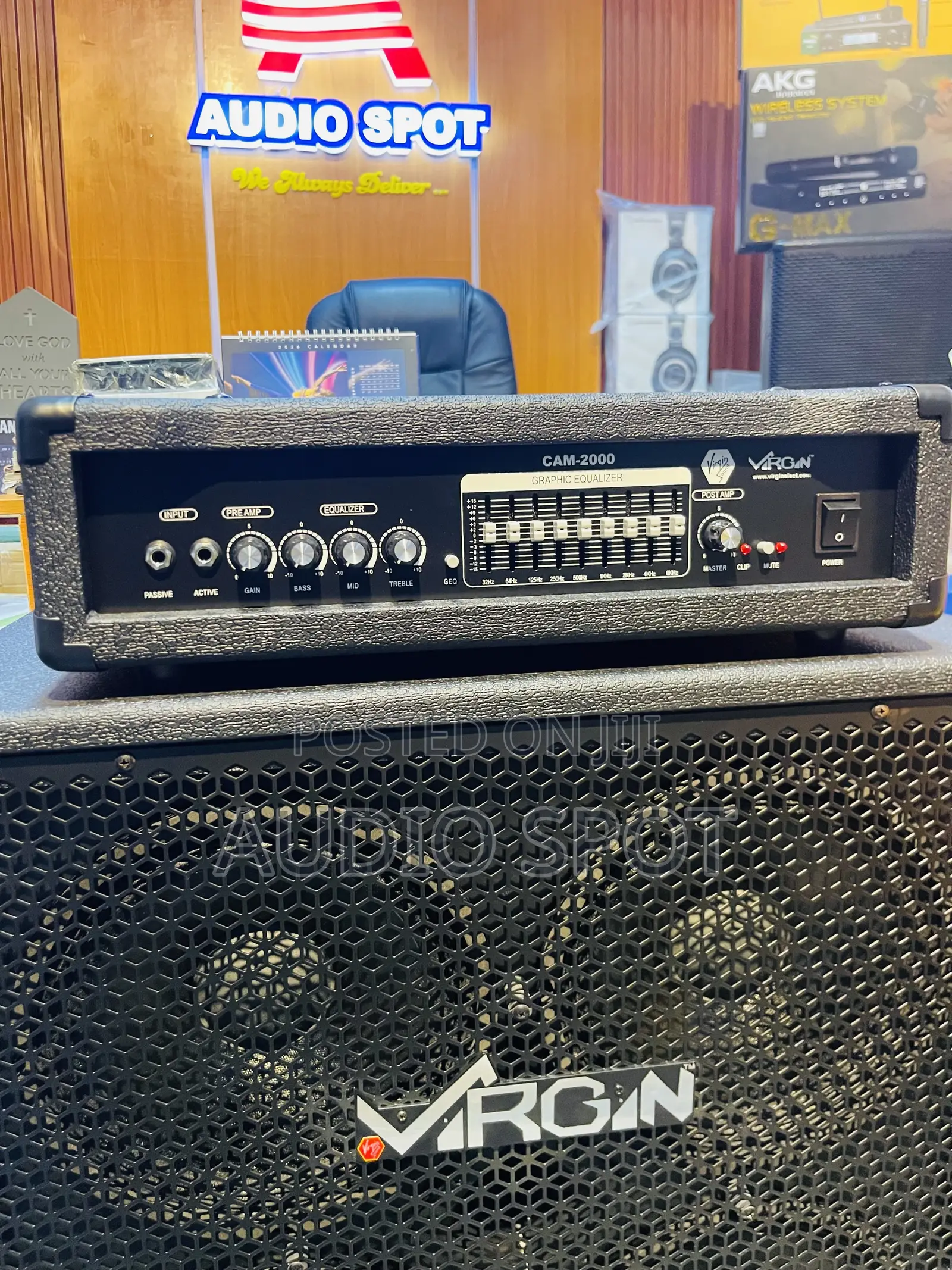 Virgin Cobra 4 in 1 /Cam-2000 Professional Bass Combo
