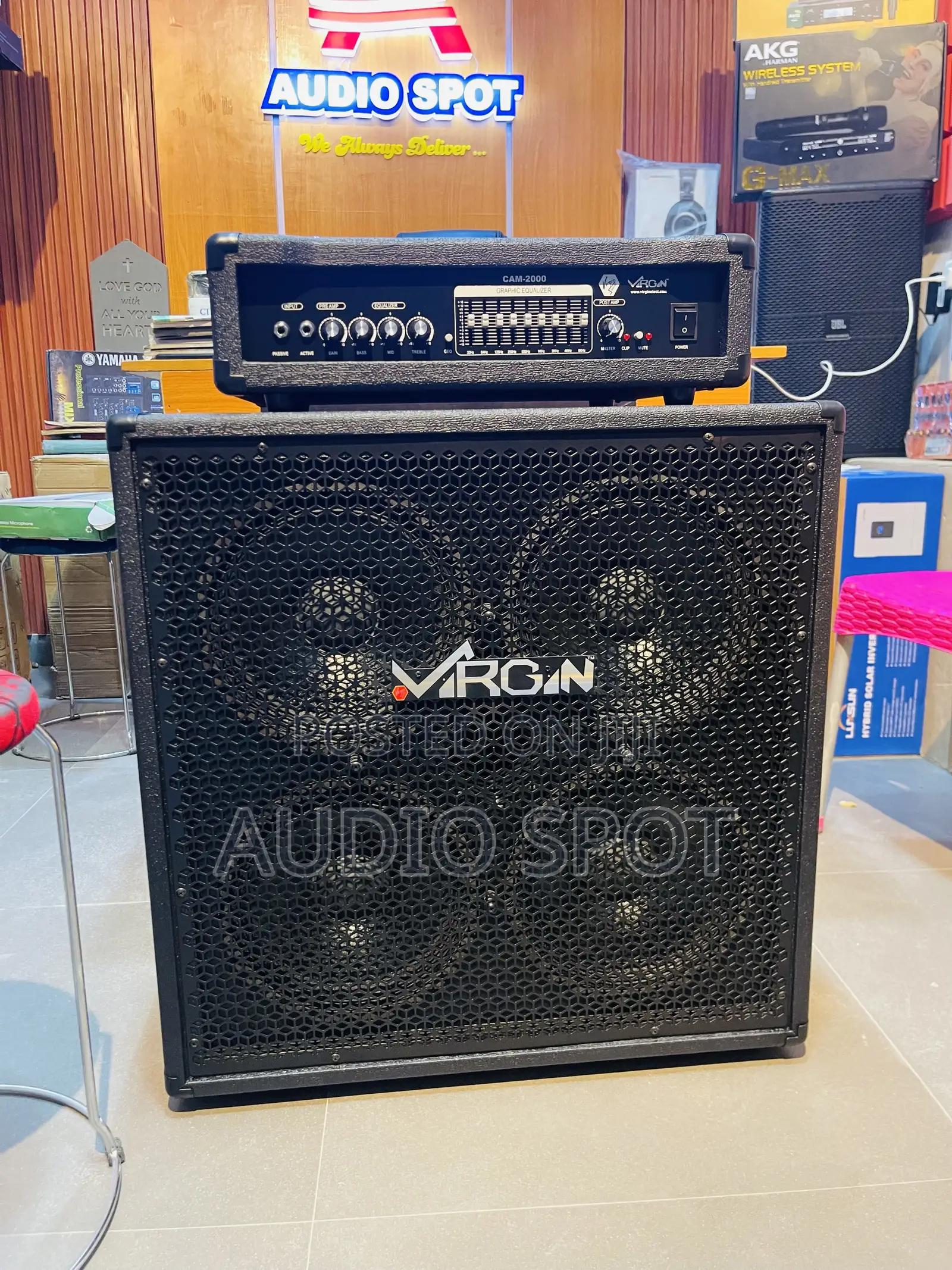 Virgin Cobra 4 in 1 /Cam-2000 Professional Bass Combo
