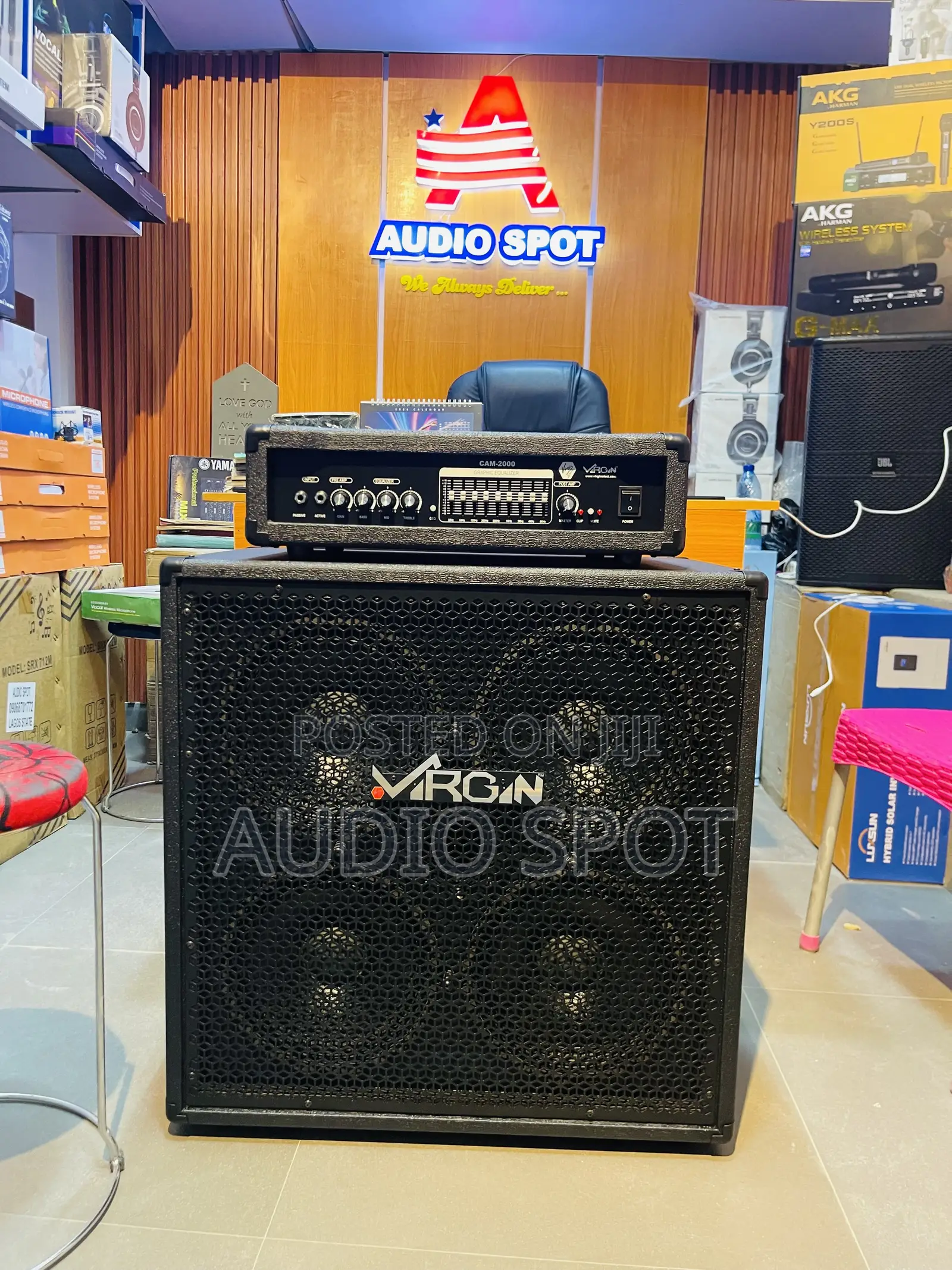Virgin Cobra 4 in 1 /Cam-2000 Professional Bass Combo