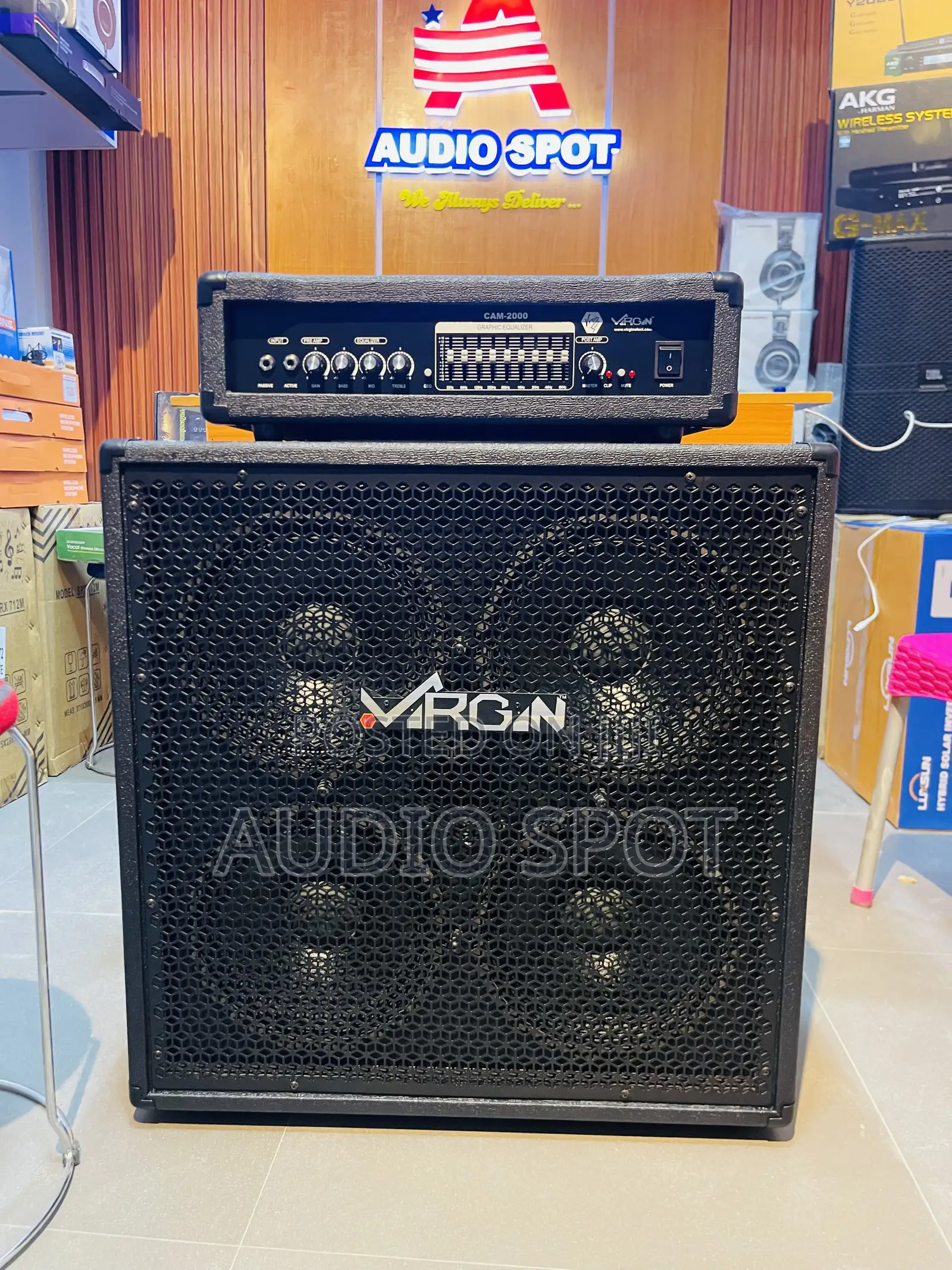 Virgin Cobra 4 in 1 /Cam-2000 Professional Bass Combo