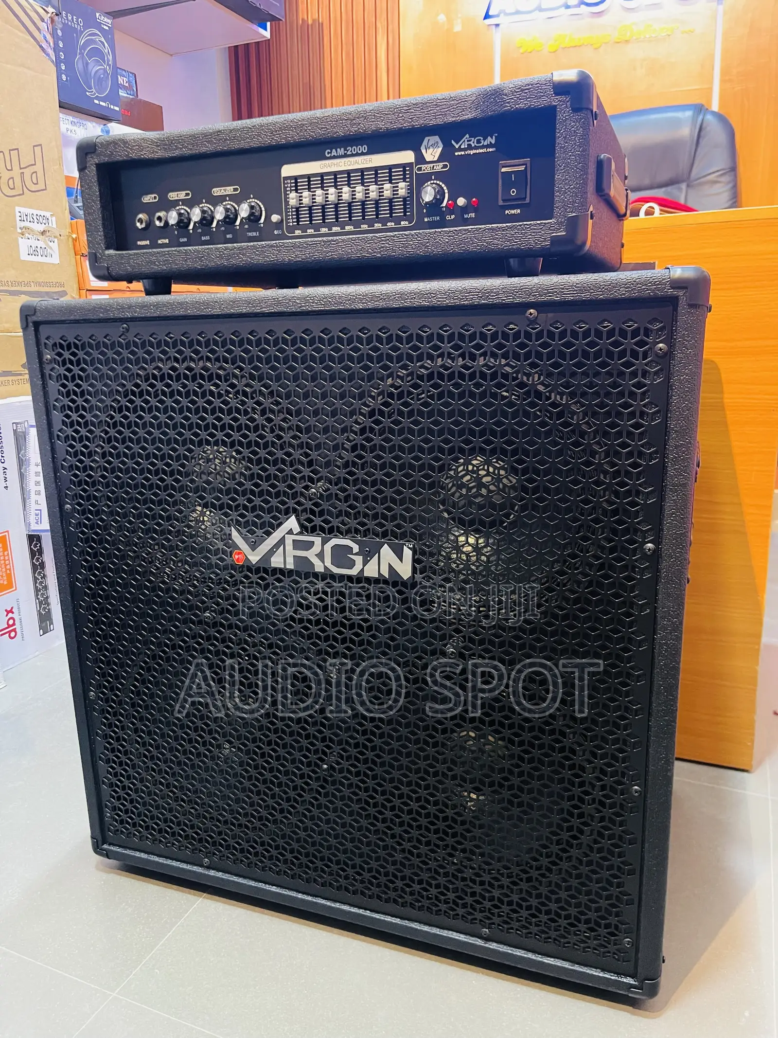 Virgin Cobra 4 in 1 /Cam-2000 Professional Bass Combo