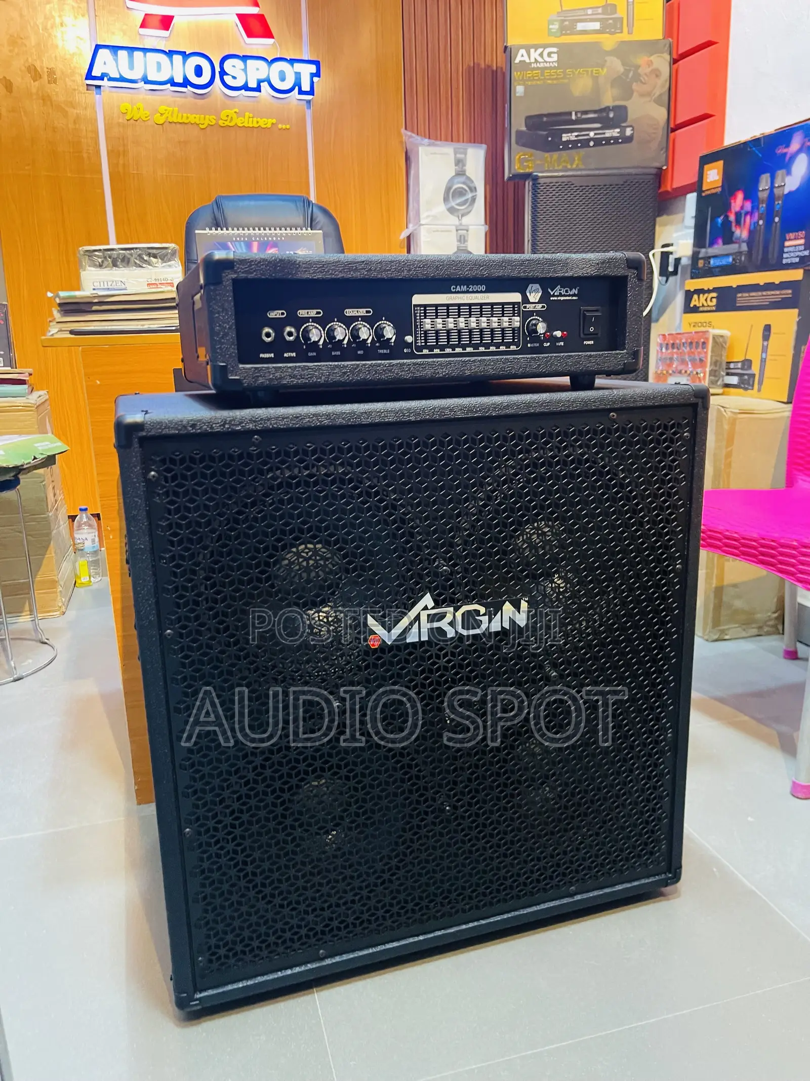 Virgin Cobra 4 in 1 /Cam-2000 Professional Bass Combo