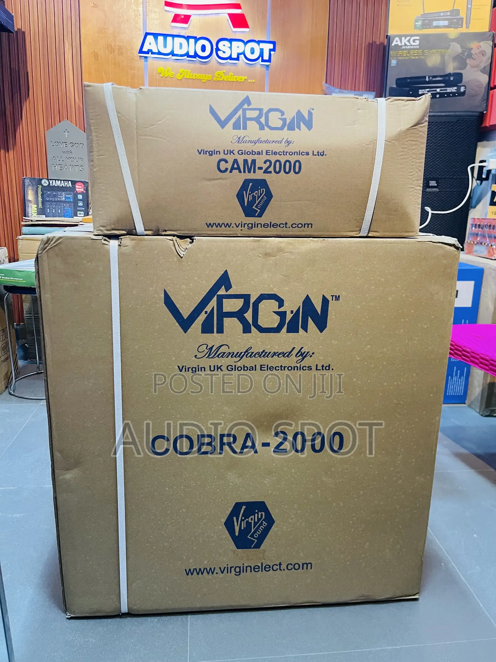 Virgin Cobra 4 in 1 /Cam-2000 Professional Bass Combo