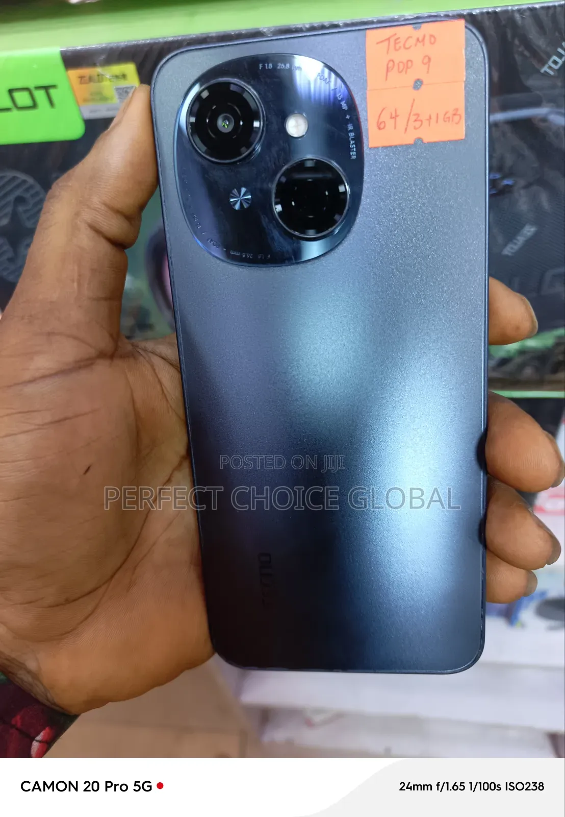Tecno Pop 9 64 GB Black