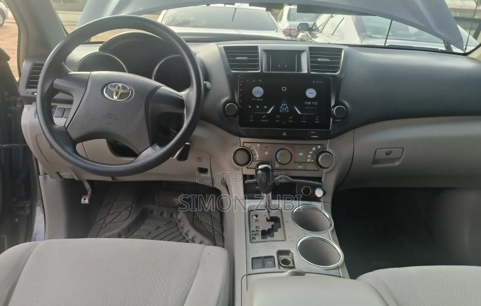 Toyota Highlander 2010 Gray