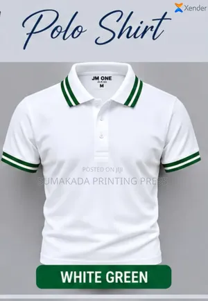 Adult Polo Shirts | Quality Collar-Neck Polos, M–XXL – ₦2,500 in Abuja