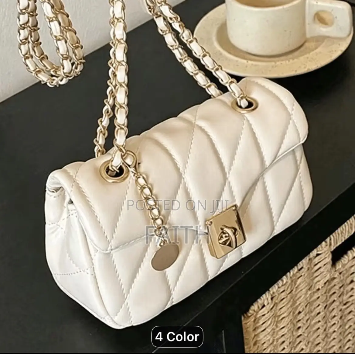 Quilted Mini Coach Bag