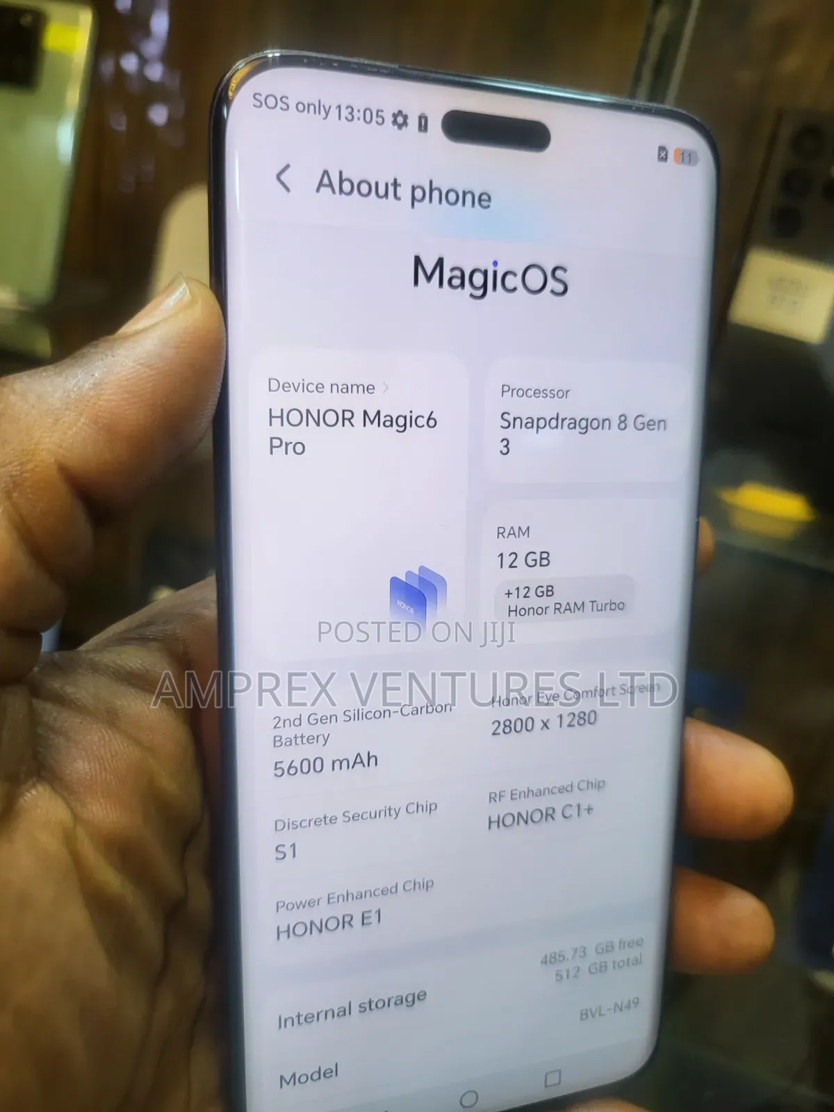 Honor Magic6 Pro 512 GB Black