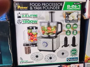 Paloma 8 in 1 Food Processor and Yam Pounder