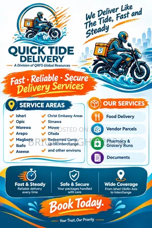 Delivery Services Around Isheri - Mowe - Interchange and Environs