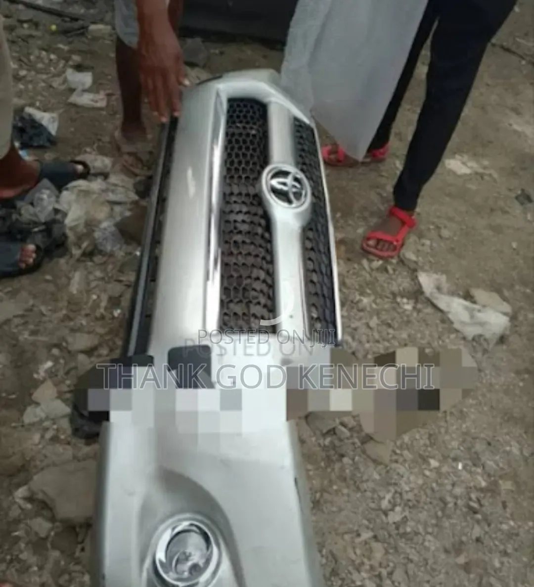 Complete Front Bumper RAv4 2012 Model Tiger Faca