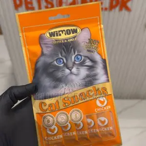 WIMOW CAT SNACKS (Kitten & Adult) 15g*5 Packets of Each Flavour