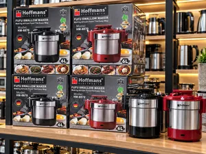 Hoffmans 6L 1000W Electric Yam Pounder |Fufu and Swallow MakerHM-8870