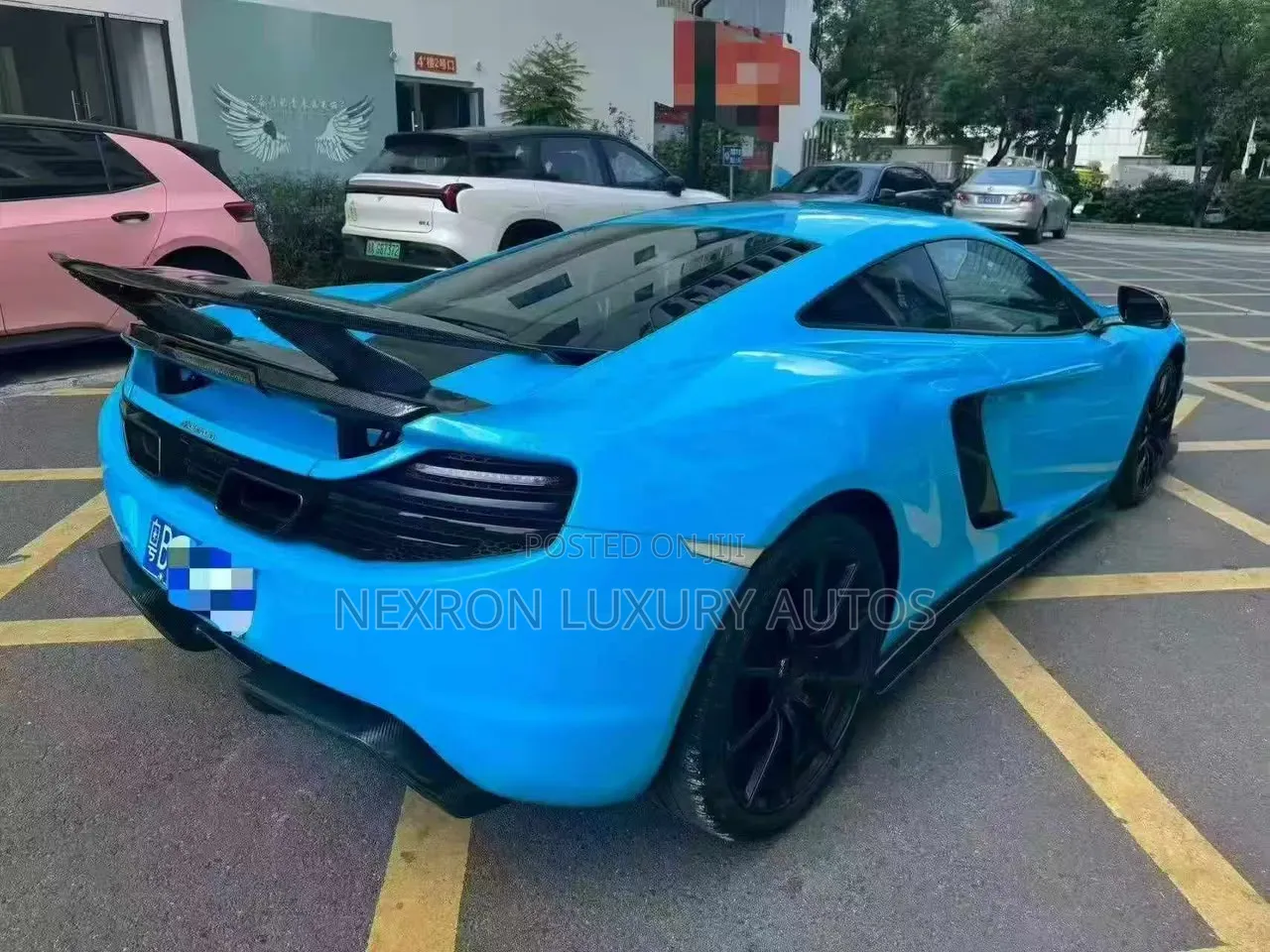 McLaren 570S 2015 Blue