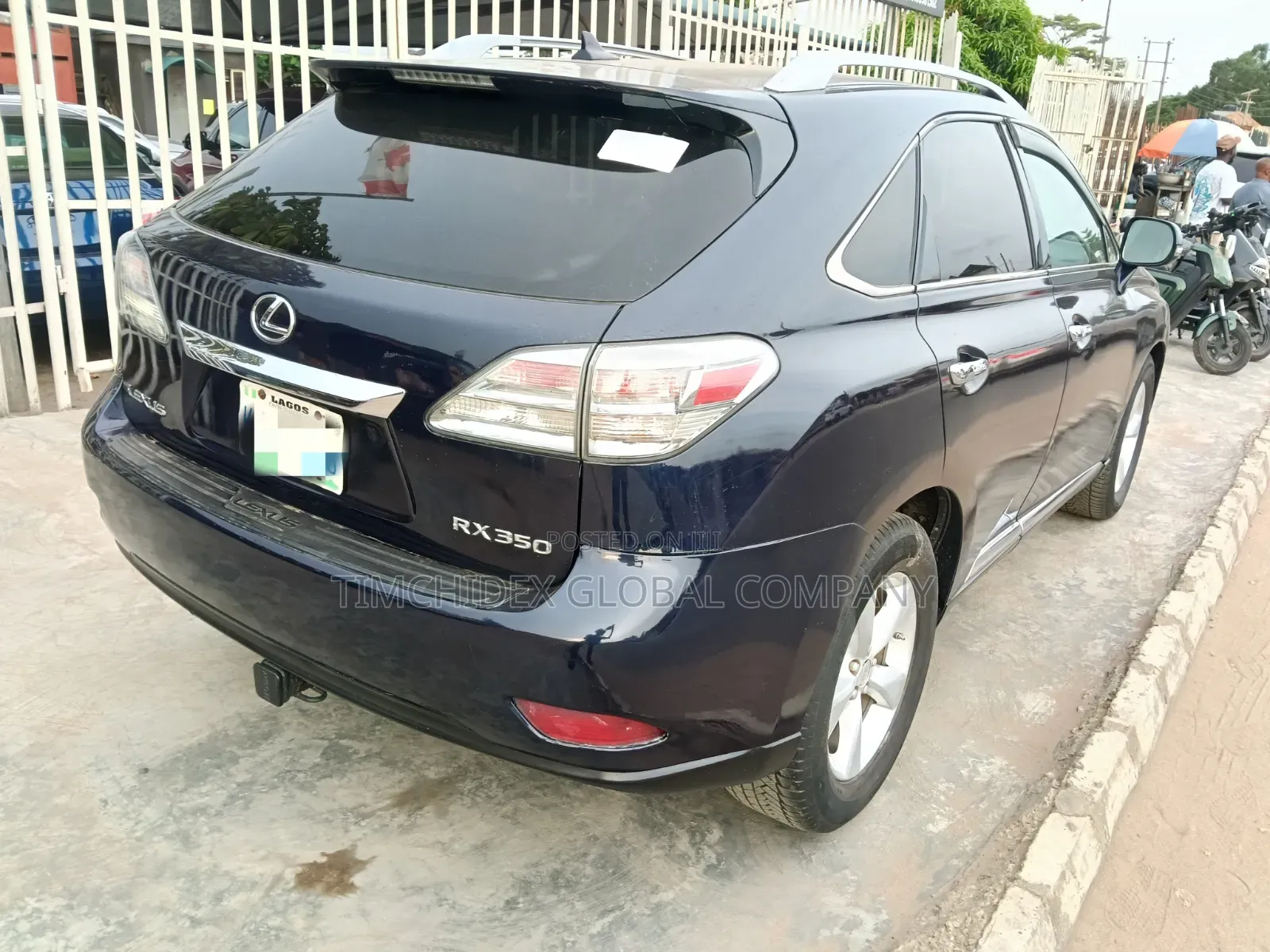 Lexus RX 350 AWD 2012 Blue
