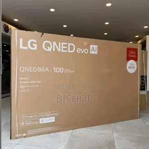 100inches LG Smart TV Brand New Frameless Al UHD 4k Ultra Resolution